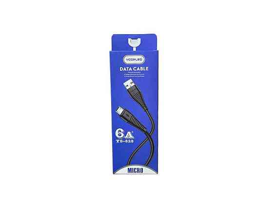 Кабель USB Micro USB 6A 1м чорний -828 ТМ YESPLUS   Solmir Київ