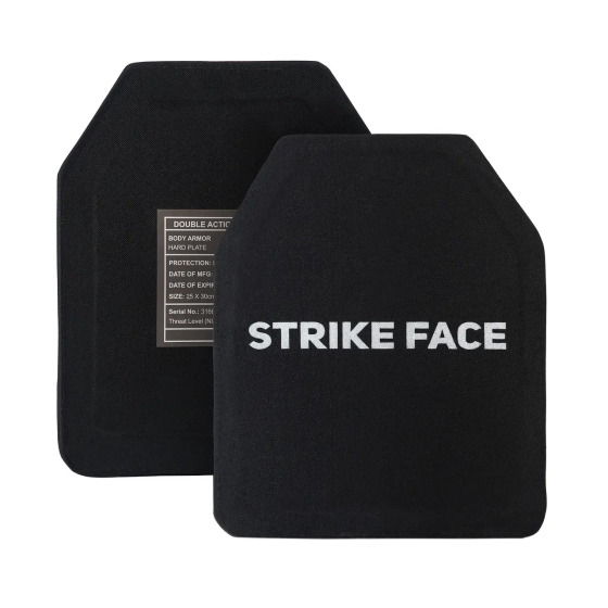 Комплект керамических бронеплит Double Action Defence NIJ Level IV (6 класс) 2.8 кг Винница