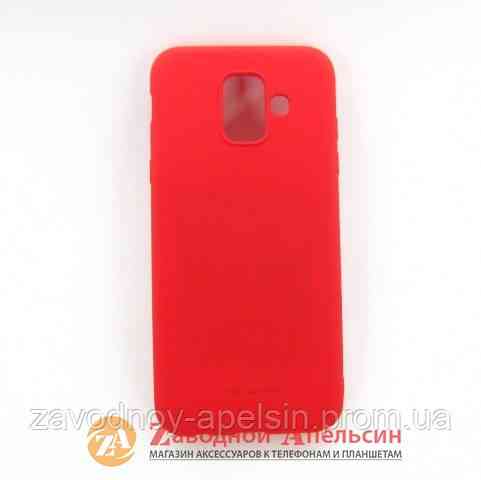 Samsung A6 A600 J6 J600 защитный чехол Jelly Case red Одесса