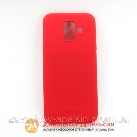Samsung A6 A600 J6 J600 захисний чохол Jelly Case red Одеса - фото 1