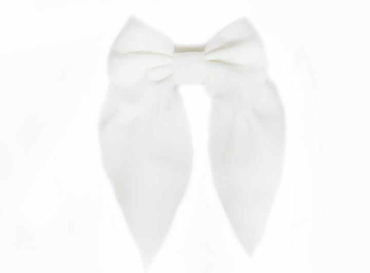 Шпилька для волосся тренд Бант молочний Київ - фото 1