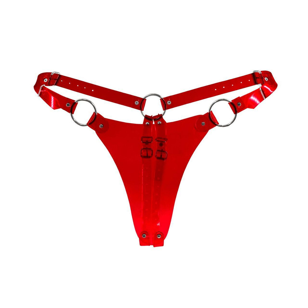 Трусики классические Feral Feelings - String Bikini Red Trasparent Sex Aura Киев - изображение 1