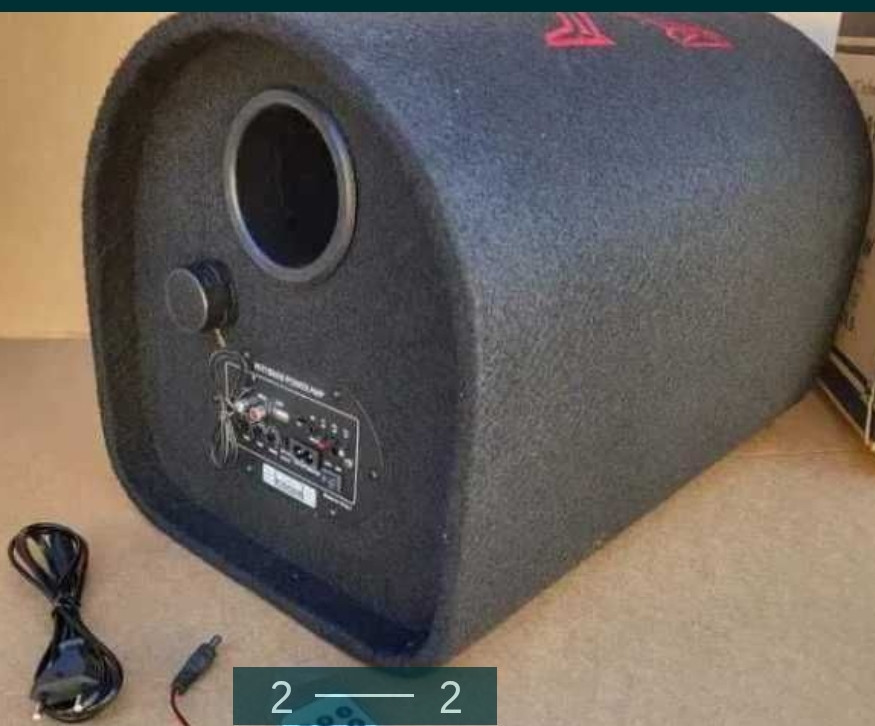 Колонка - Сабвуфер активный 10 Дюймов 1200Вт. Киев - изображение 1