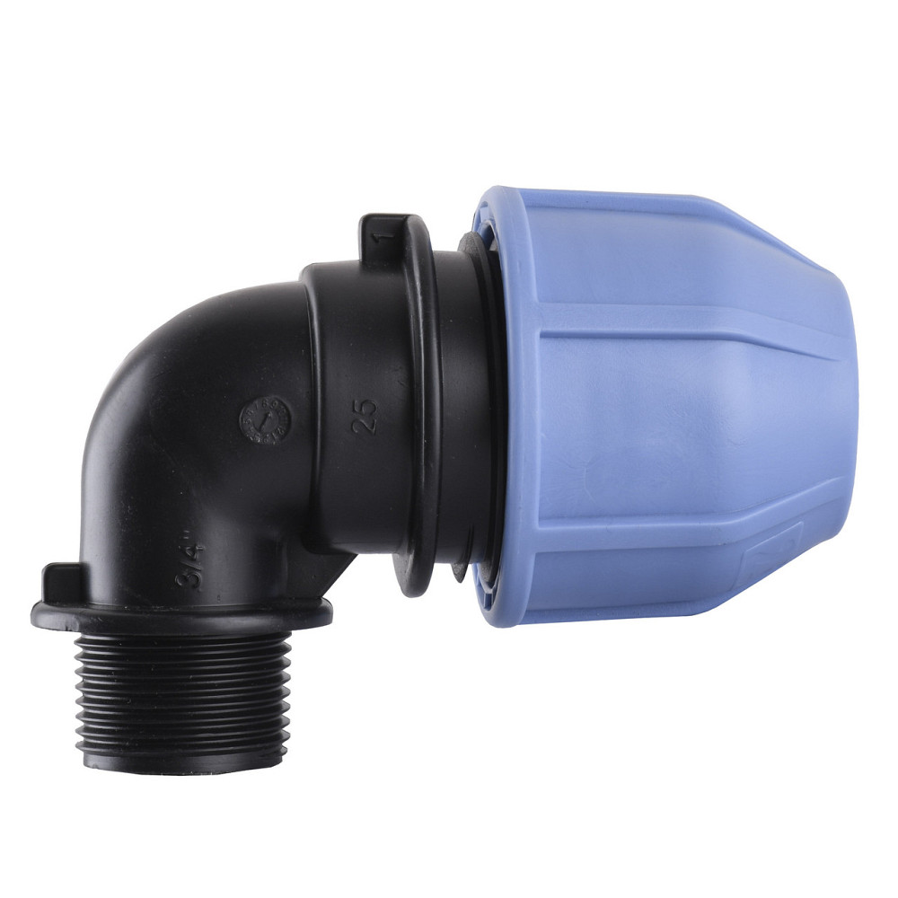 Коліно ПНД Vsplast 25*3/4 '' ** ЗР 4003 (000005451) Київ - фото 1