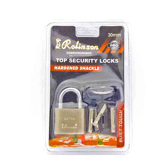 Замок навесной Rolinson 30мм Днепр