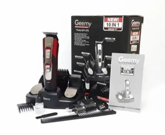 Машинка для стрижки волос Gemei GM-592 10 в 1, Электробритва, триммер Коломыя