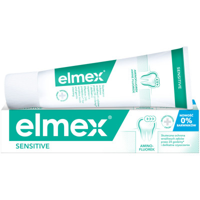 Зубная паста Elmex Sensitive с аминофторидом 75 мл (4007965560200) Винница - изображение 1