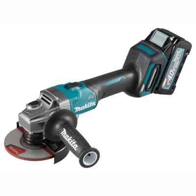 Шліфувальна машина Makita GA008GM201 XGT, 40 V Max, 125мм, BL4040x2, DC40RA, Makpac (GA008GM201) Вінниця