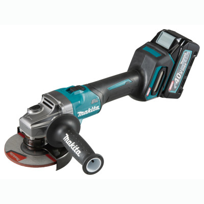 Шліфувальна машина Makita GA008GM201 XGT, 40 V Max, 125мм, BL4040x2, DC40RA, Makpac (GA008GM201) Вінниця - фото 1
