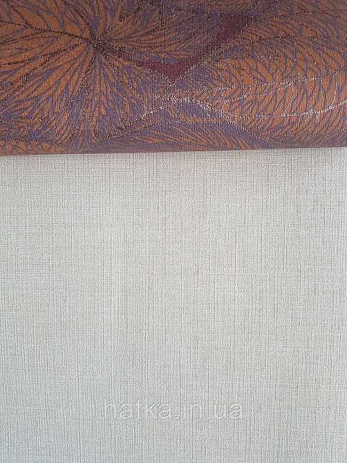 Шпалери вініл на флізеліні AS creation Metropolitan stories By Time 0,53х10 однотонні матові під тканину льон жовтогарячі Київ - фото 3