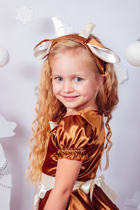 Новорічний костюм "Корівка" Зростання: 98-110 топ Крохатушка одяг Київ - фото 3