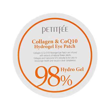 Гидрогелевые патчи для глаз Коллаген-Коэнзим Q10 Collagen&CoQ10 Hydrogel Eye Patch Petitfee & Koelf 60 шт Киев