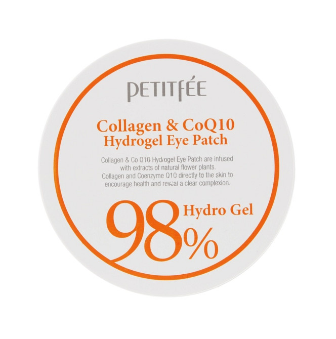 Гидрогелевые патчи для глаз Коллаген-Коэнзим Q10 Collagen&CoQ10 Hydrogel Eye Patch Petitfee & Koelf 60 шт Киев - изображение 1