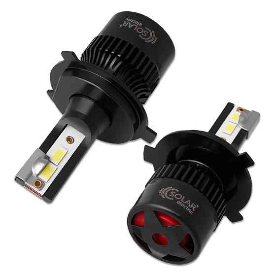 Автолампа Solar LED H4 12/24V 50W 5000Lm 6500K CSP3570 2шт Львів