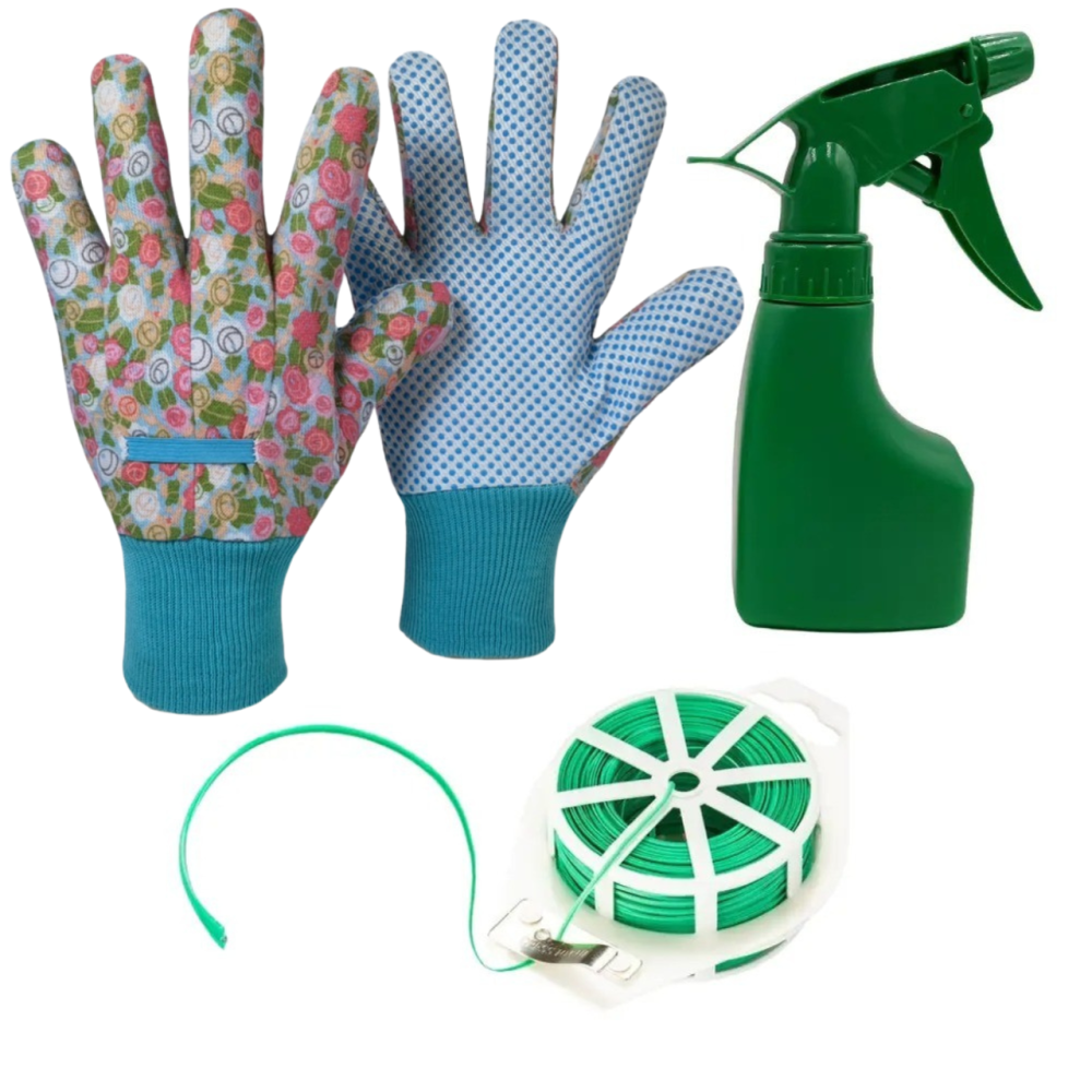 Набор инструментов для сада и огорода,стульчик-рюкзак с комплектом из 5 садовые, ручные перчатками и аксессуарами Каменец-Подольский - изображение 15