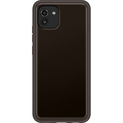 Чехол для мобильного телефона Samsung A03 Soft Clear Cover Black (EF-QA035TBEGRU) Винница - изображение 2