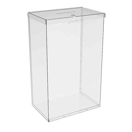 Ящик EKOSTAR с замком для пожертвований и сбора денег 310x200x500. Объем 31 литр Киев