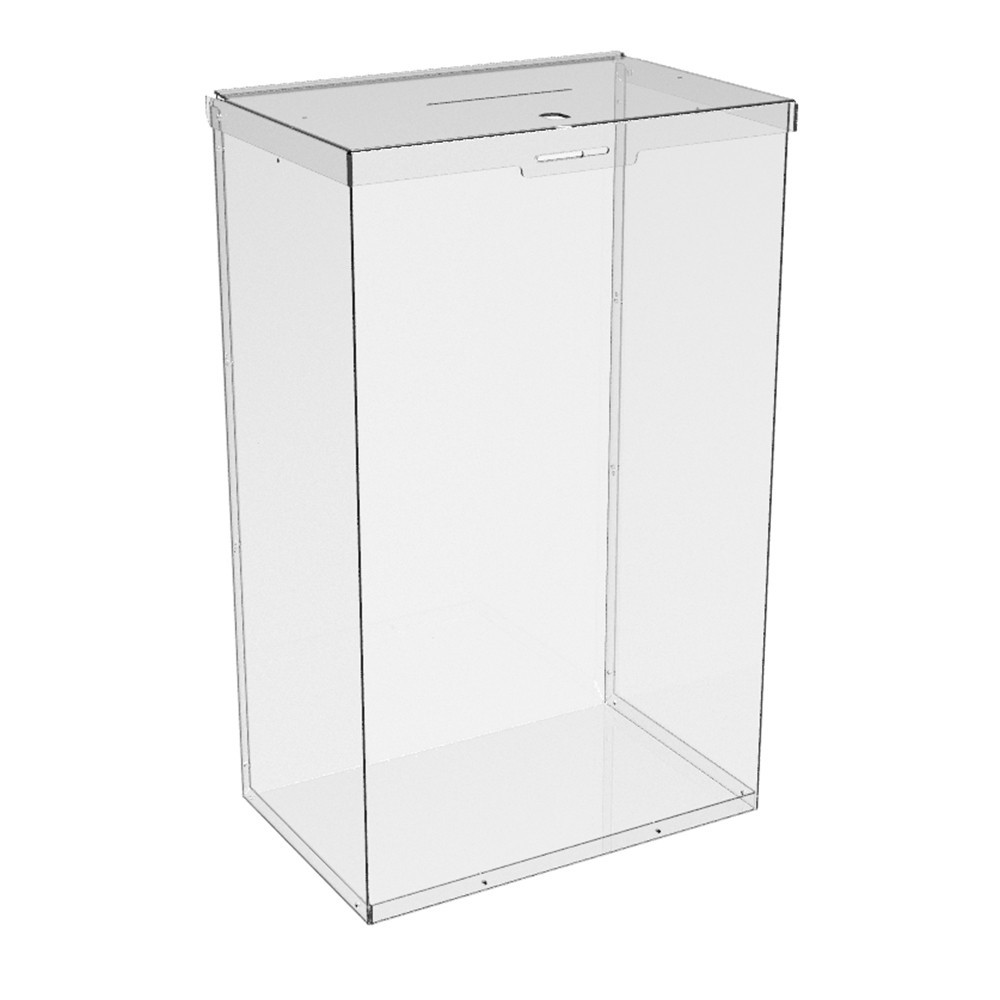 Ящик EKOSTAR с замком для пожертвований и сбора денег 310x200x500. Объем 31 литр Киев - изображение 3