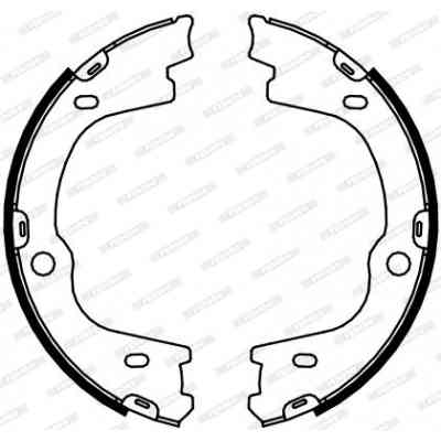 Тормозные колодки FERODO FSB4087 Винница