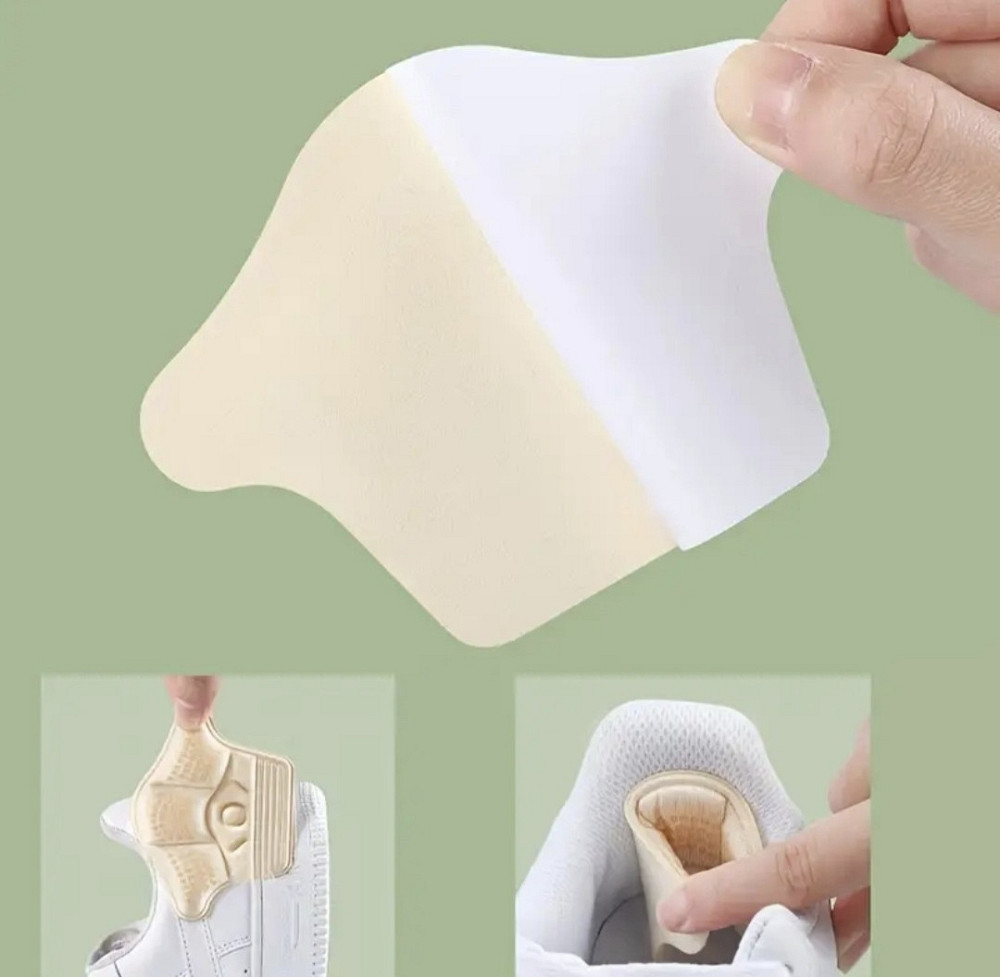 Вкладиші для п'ятки від натирання 10 мм Чорний Сміла - фото 3