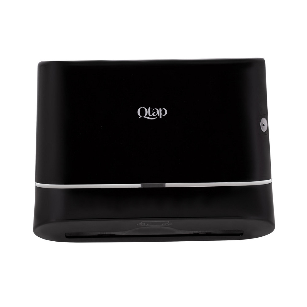 Тримач для паперових рушників Qtap Pohodli 300 мм QTDR600BP Black (Pobut) Київ - фото 3