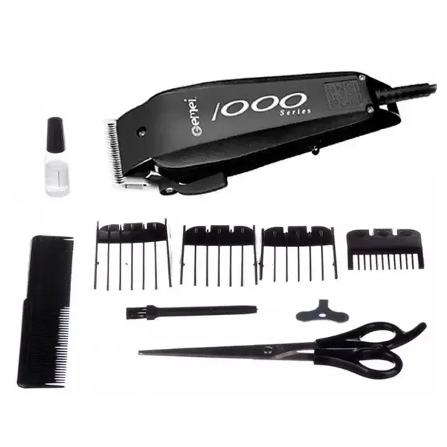 Машинка для стрижки волосся ProGemei GM-1016 професійна, акумуляторна, з насадками Одеса - фото 6