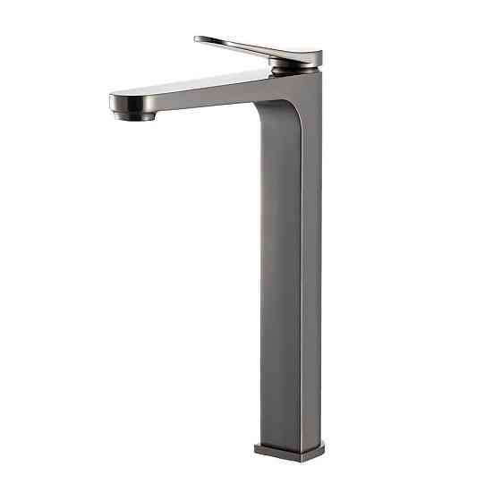 Смеситель для раковины высокий GAPPO G1010-29 графит Киев