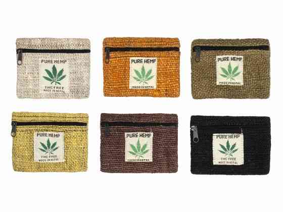 Кошелек из натурального материала конопляный Киев