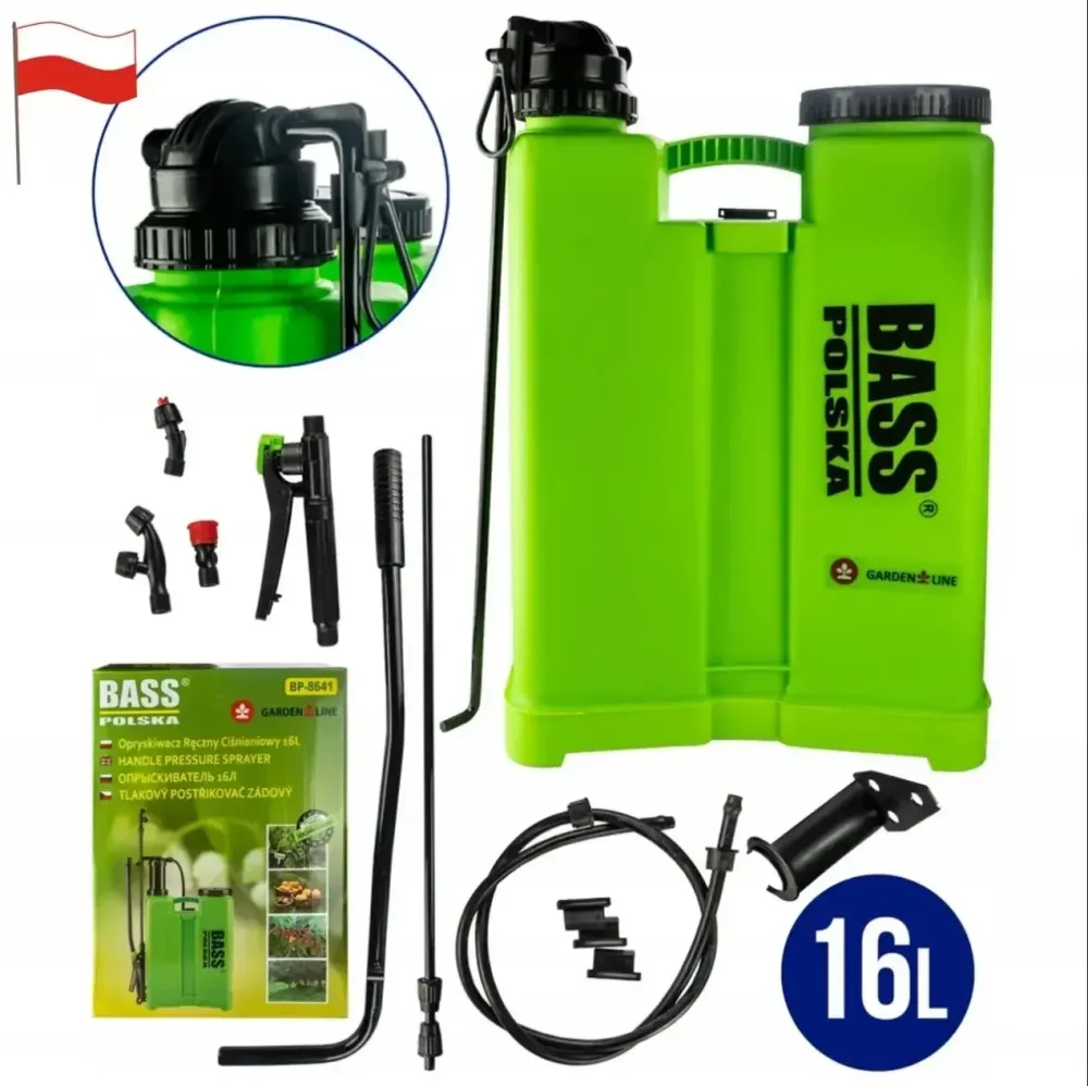 Опрыскиватель ручной напорный Bass Polska 8641 16л Киев - изображение 8