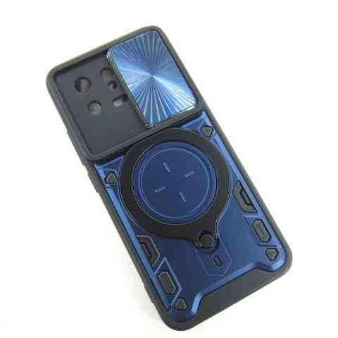 Xiaomi 13 Чехол противоударный Шторка (синий) Одесса