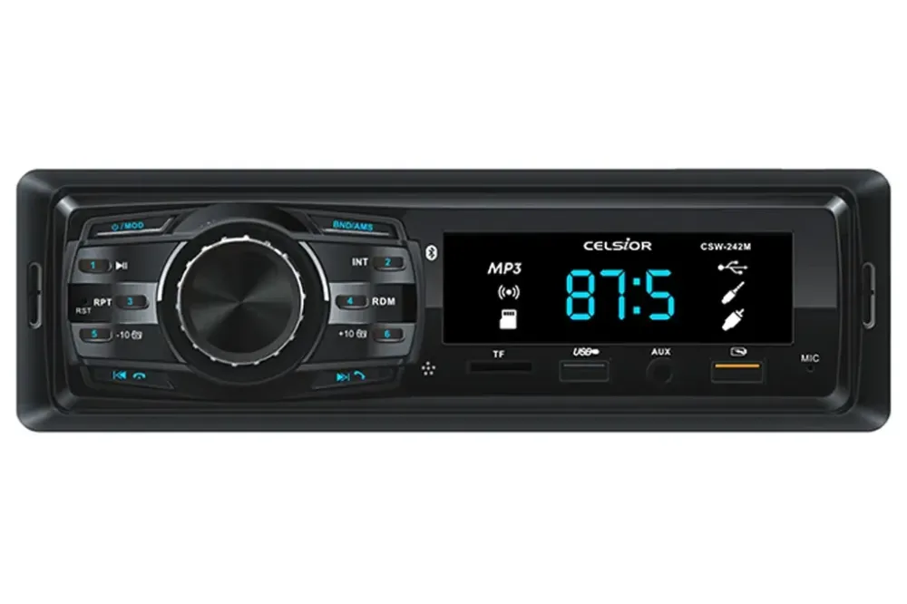 Автомагнітола Celsior CSW- 242M RGB BT/USB+USB Charge/MicroSD/ISO/доп. розєм (без радіатора) Вінниця - фото 2