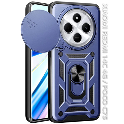 Чохол до мобільного телефона BeCover Military BeCover Xiaomi Redmi 14C 4G / Poco C75 Blue (712490) Вінниця - фото 1