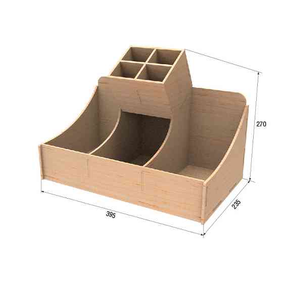 Органайзер барный EKOSTAR (организатор, подставка) деревянный для кафе, бара Киев