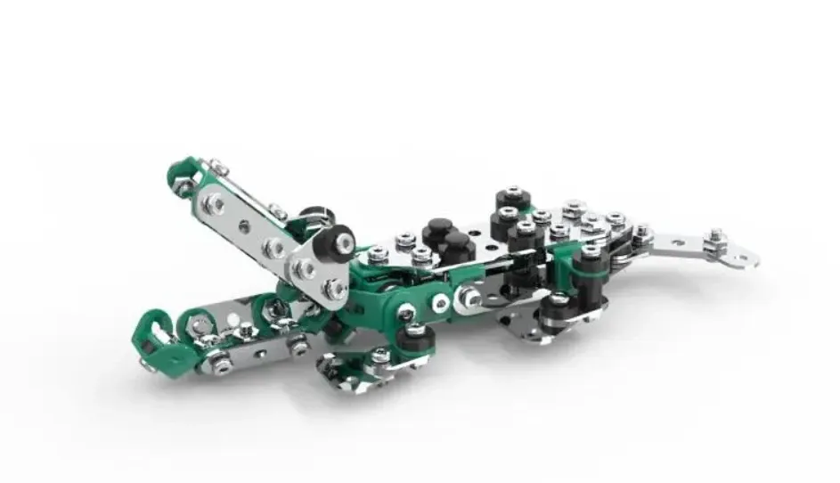 Конструктор металевий Крокодил з викруткою 200 деталей (SW-061) Чернигов - изображение 1