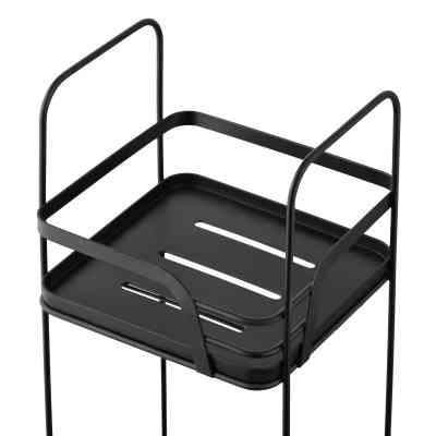 Полка в ванную Ardesto Vigor 2-ярусная Черная (ARHK4502PB) Винница