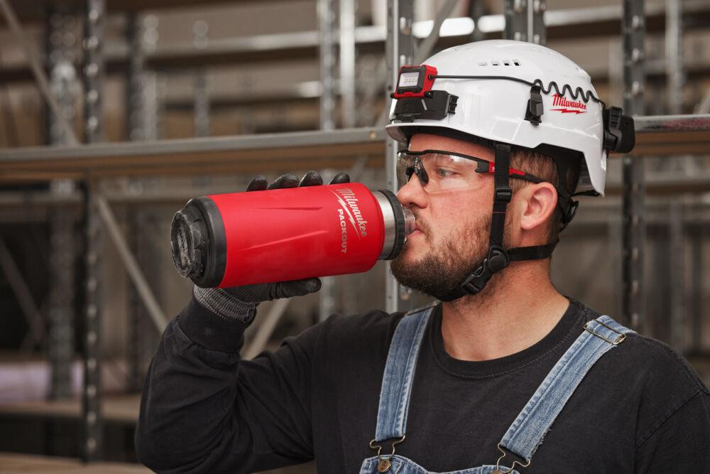 Термопляшка 710 мл червона PACKOUT MILWAUKEE Одесса - изображение 2