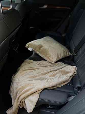 Ecotton Набір для подорожі Ecotton 2 в 1 Подушка 40х40 плед 110х140 бежевий Beige Коломия