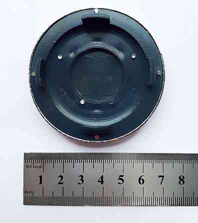 Ковпачки (заглушки) на диски Volkswagen 66/55мм чорний 4шт Киев