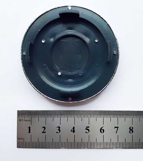 Ковпачки (заглушки) на диски Volkswagen 66/55мм чорний 4шт Киев - изображение 2