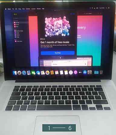 Ноутбук: Apple MacBook Pro 15 Retina , 17/16Gb. 500MB. Київ
