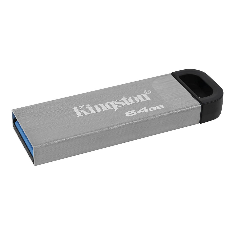 Флеш-накопичувач Kingston USB 3.2 DT Kyson 64GB Silver/Black Киев - изображение 6