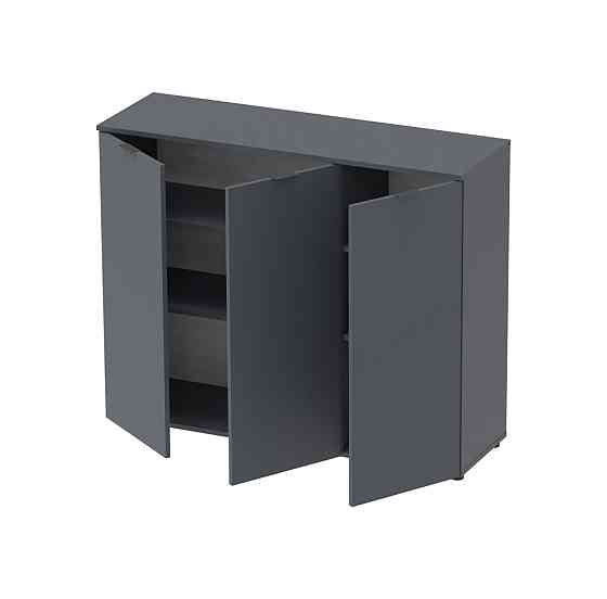 Комод в гостиную Doros Рон 6 120х38х100 см Графит (DRS-011303) Днепр