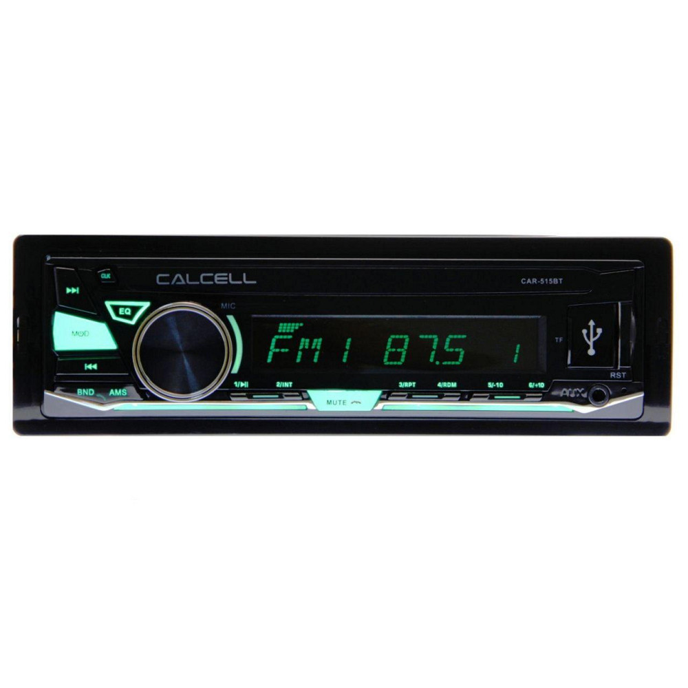 Автомагнитола 1DIN Calcell CAR-515BT (Bluetooth/USB/MicroSD/AUX/FM) RGB подсветка Харьков - изображение 1