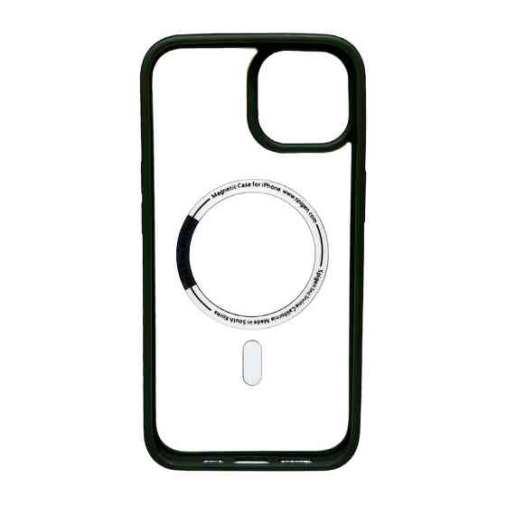 Чехол Spigen Magnetic Color для iPhone 13, зеленый Киев