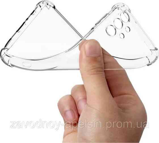 Samsung A55 A556 Прозрачный чехол (защита камеры + углы) Одесса