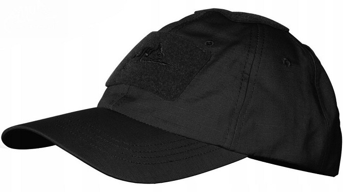 Універсальна Тактична Бейсболка з козирком Helikon-Tex "PoliCotton Ripstop" (CZ-BBC-PR-01) Black Нововолинськ - фото 2