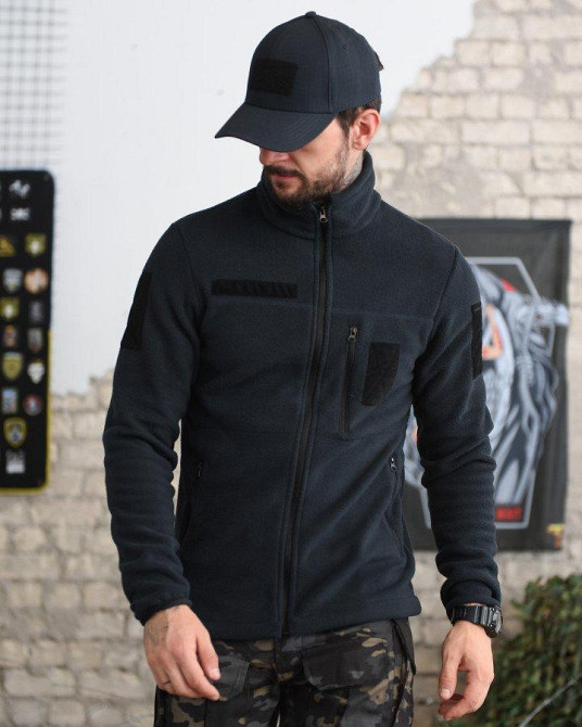 Флисовка МЧС темно синяя Одесса - изображение 1