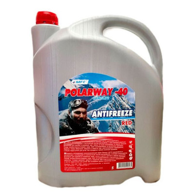 Антифриз МФК "POLAR WAY" червоний 4.43кг (148477) Винница - изображение 1