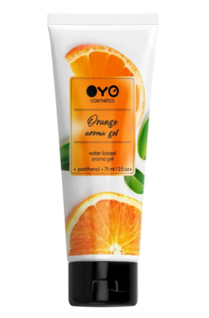 Універсальний ароматизований зволожуючий гель-лубрикант OYO - Orange aroma gel, 75 ml Sex Aura Київ