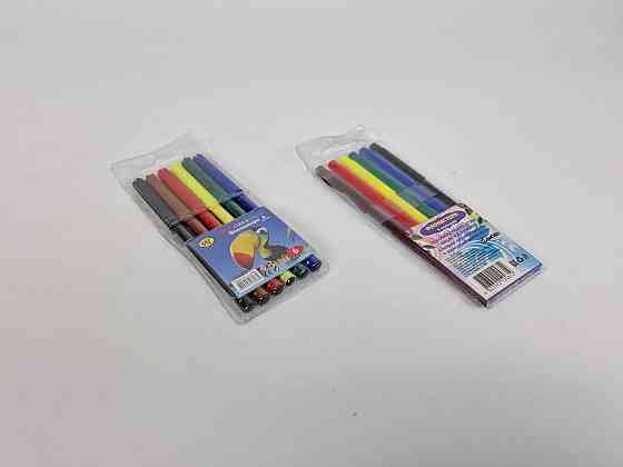 Фломастери для дитячої творчості Тм Фломзики (6 шт.) (1 пачка) Харків